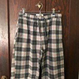 Plaid sweatpants
